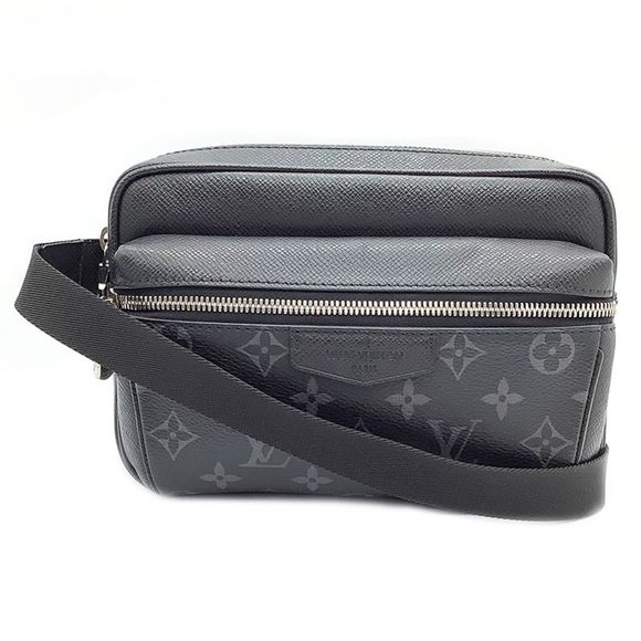 Louis Vuitton Outdoor Messenger PM Monogram Eclipse Noir Shoulder Bag - Picture 1 of 10
